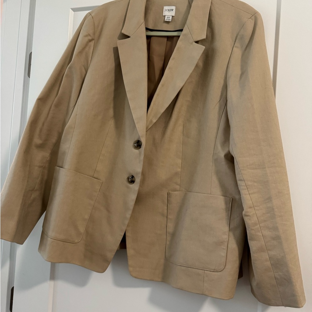 J. Crew Refined Linen Blend Women's Blazer